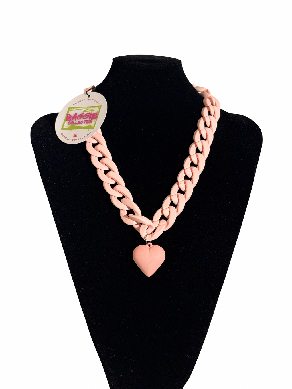 Collana Love Chain Rosa